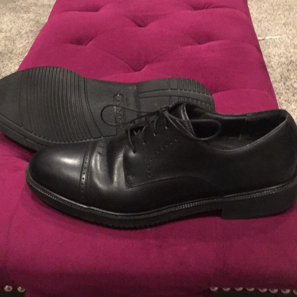 3/$60 Rockport Ortho CapToe Blk dress shoe. Sz 12M - Picture 1 of 8